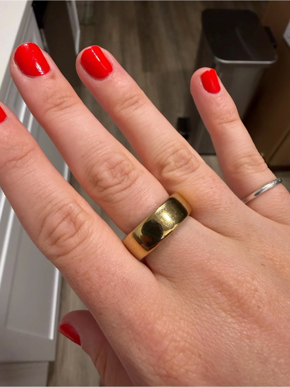 Oura Ring Gen 3 Gold Horizon Size 7